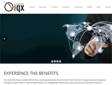 Tablet Screenshot of globaliqx.com
